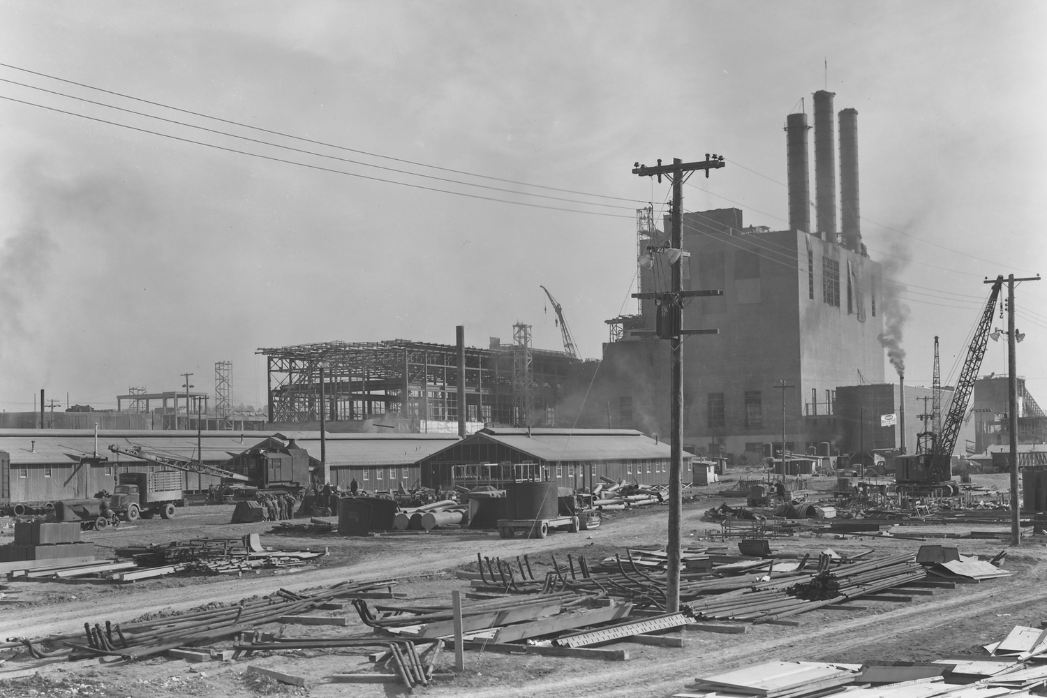 K-25 Power House under construction